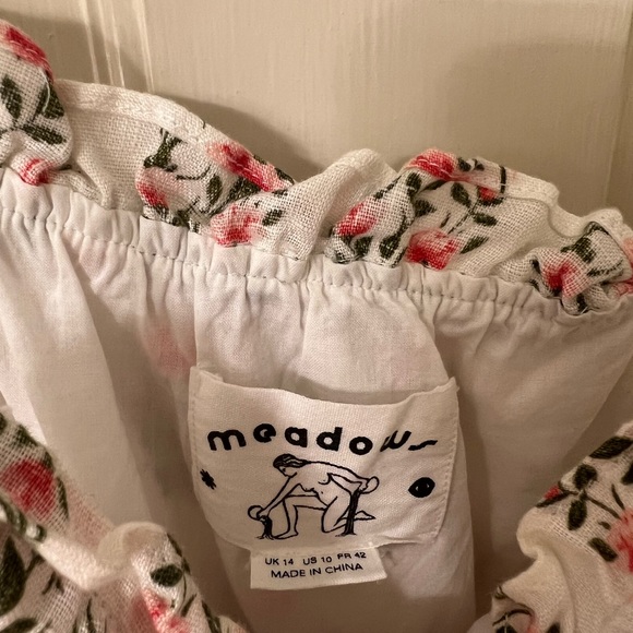 Meadows Blockprint Dress - Picture 2 of 3